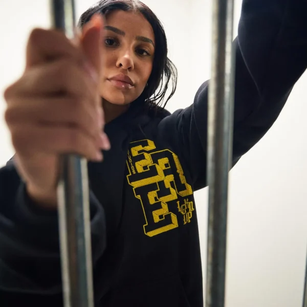 Ere Studios Locked Up Zipper Hoodie Schwarz 2