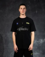 Ere Studios Midnight Trackie T Shirt Schwarz 2