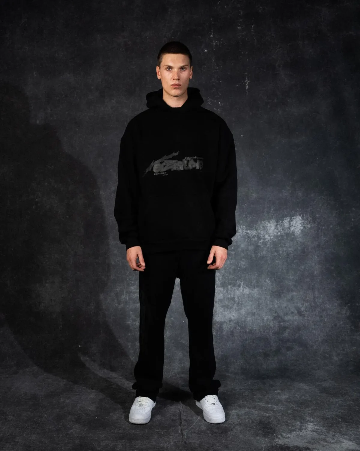 Ere Studios Midnight Trackie Tracksuit Schwarz 2