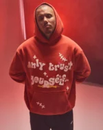 Ere Studios Only Trust Yourself Hoodie Rot 1