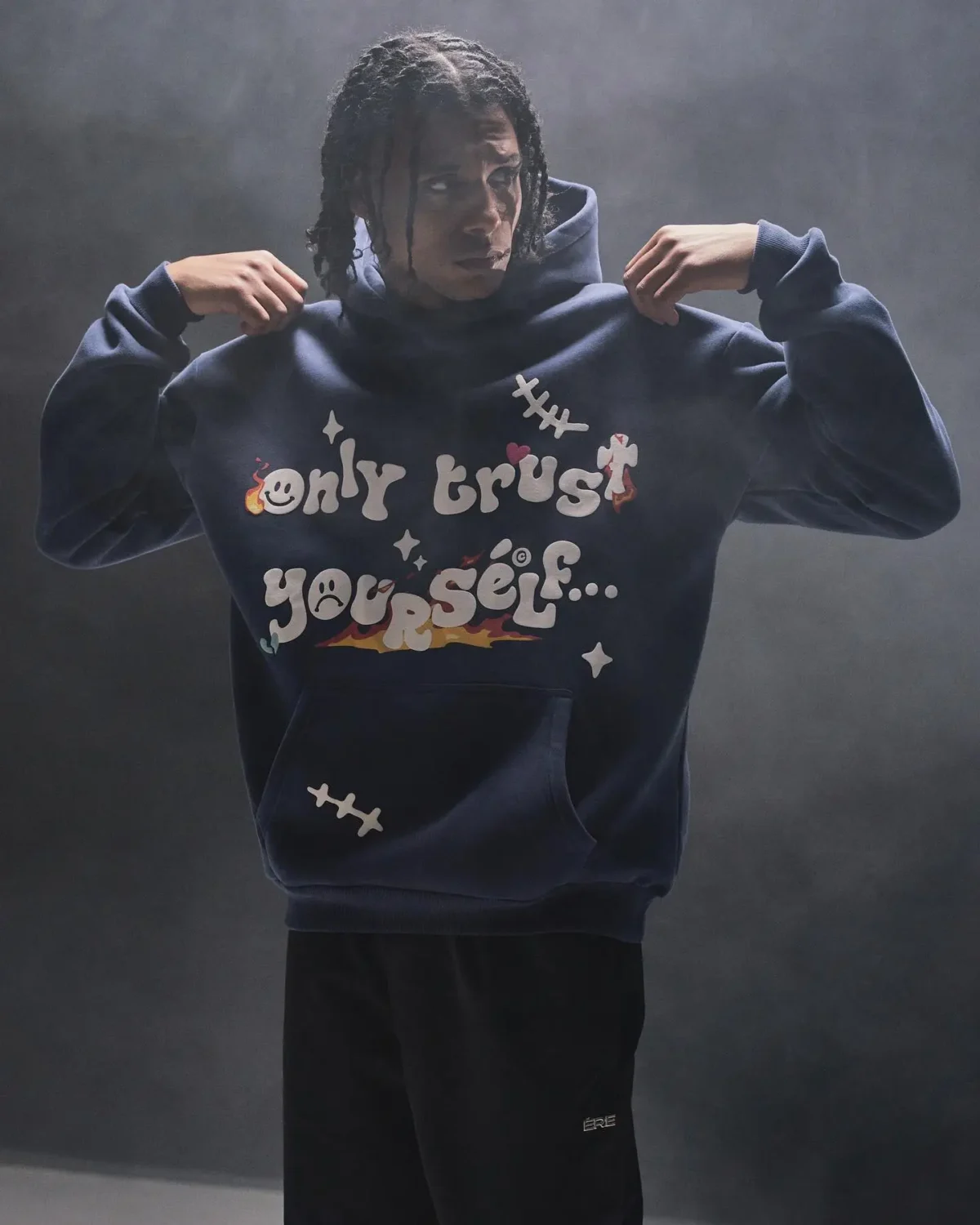 Ere Studios Only Trust Yourself Hoodie Schwarz 1