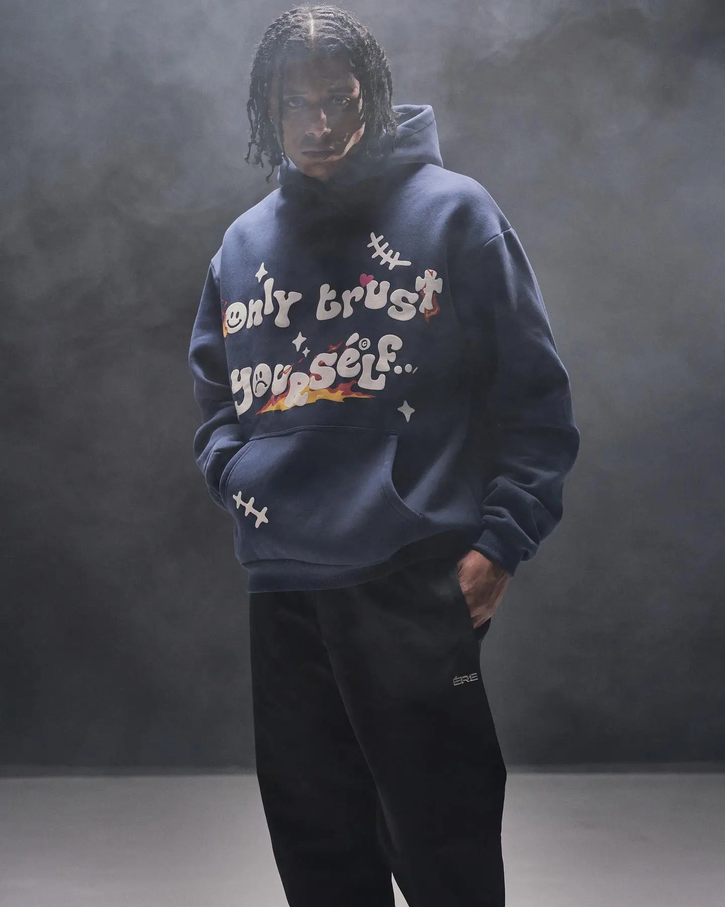 Ere Studios Only Trust Yourself Hoodie Schwarz 2