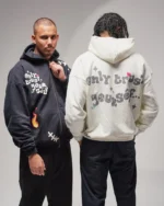 Ere Studios Zipper Hoodie Weis 2